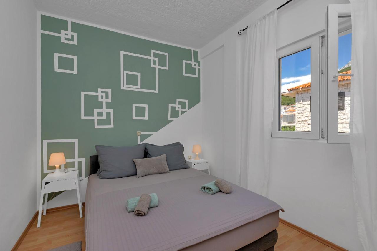Apartmani Luna Baška Voda Kültér fotó