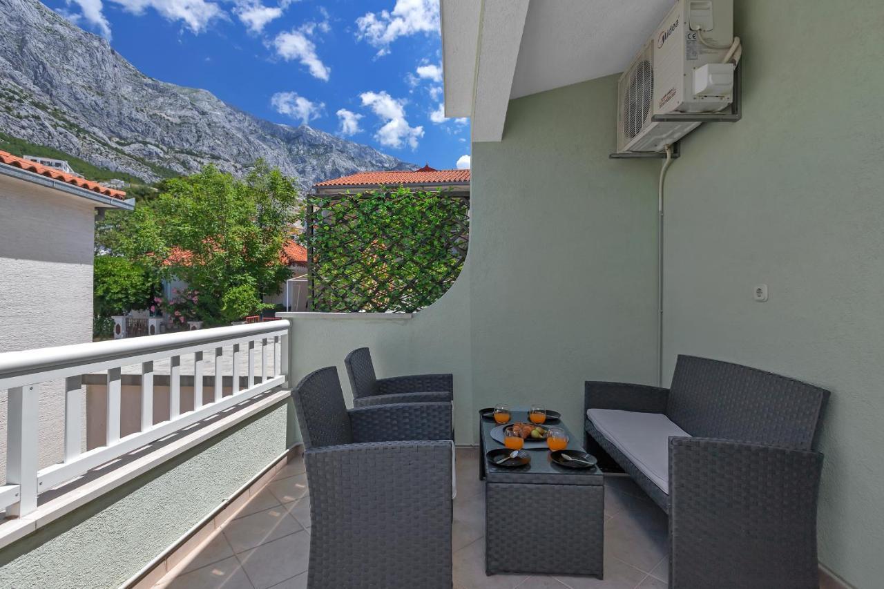Apartmani Luna Baška Voda Kültér fotó