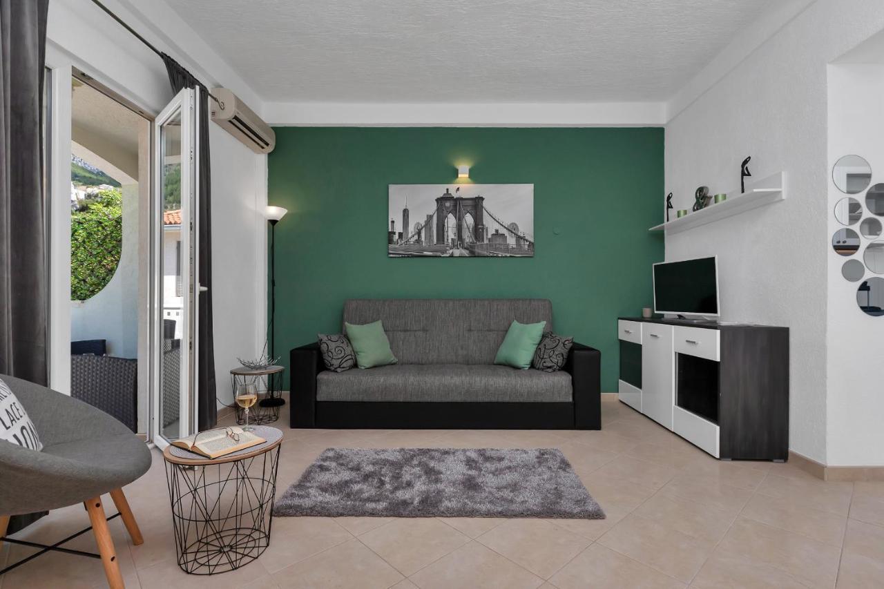 Apartmani Luna Baška Voda Kültér fotó